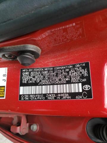 Photo 10 from auction – 2015 TOYOTA PRIUS with VIN JTDKN3DU1F0400036