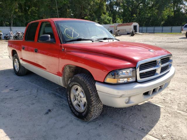 DODGE DAKOTA 2002 with VIN 1B7HL48N32S545621 - Photo from auction