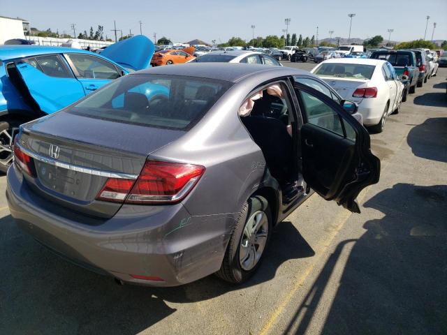Photo 4 from auction – 2015 HONDA CIVIC LX with VIN 19XFB2F54FE262347