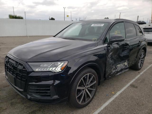 Photo 2 from auction – 2021 AUDI Q7 PREMIUM with VIN WA1LXAF73MD039211