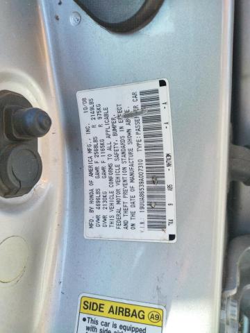 Photo 10 from auction – 2009 ACURA TL with VIN 19UUA86539A007310