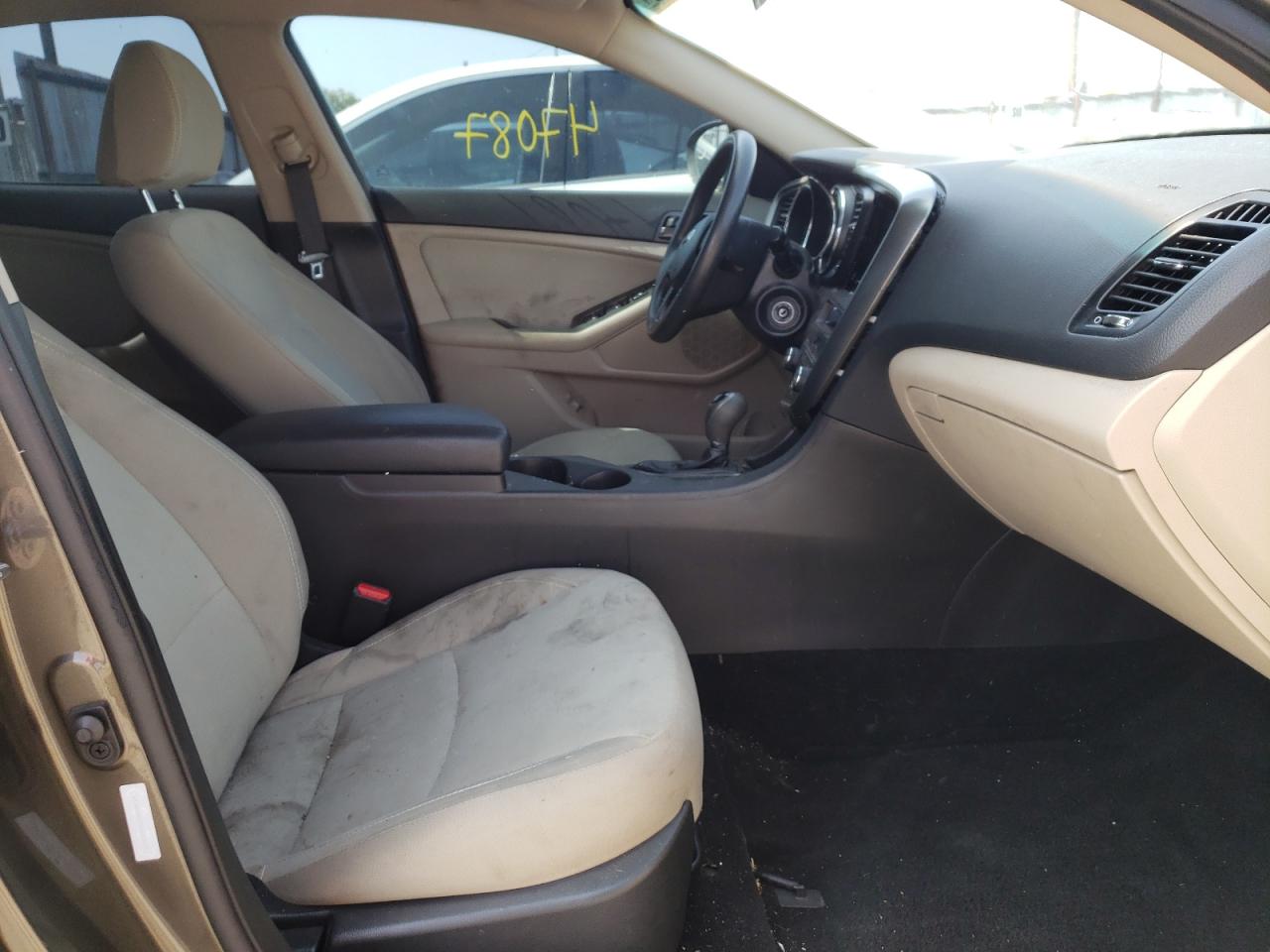 Photo 5 from auction – 2013 KIA OPTIMA LX with VIN 5XXGM4A70DG230311