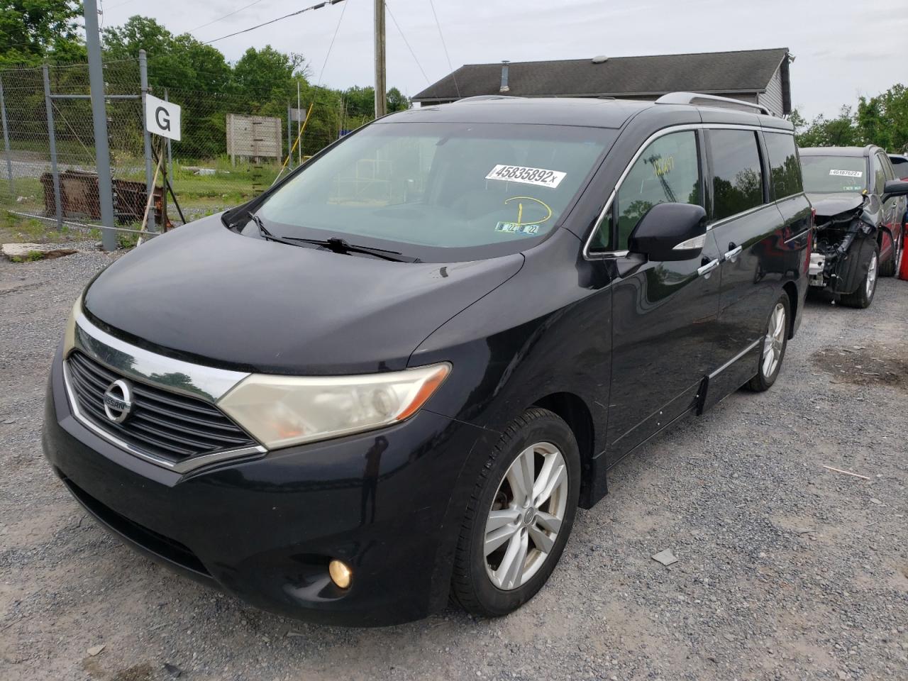 Photo 2 from auction – 2011 NISSAN QUEST S with VIN JN8AE2KP9B9002439