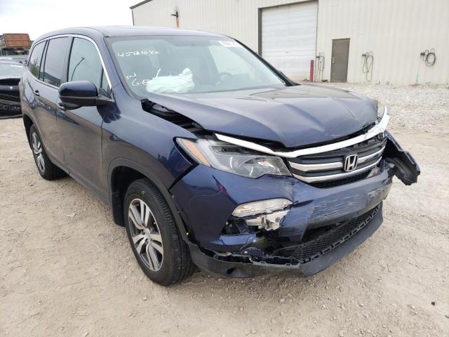 HONDA PILOT EXL 2016 with VIN 5FNYF6H54GB039898 - Photo from auction
