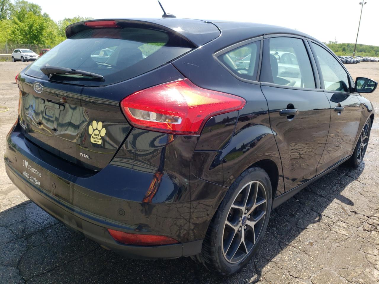 Photo 4 from auction – 2017 FORD FOCUS SEL with VIN 1FADP3M21HL213906