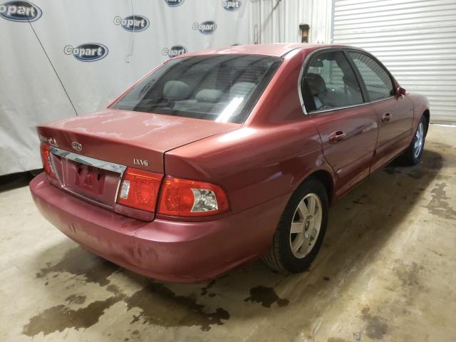 Photo 4 from auction – 2003 KIA OPTIMA LX with VIN KNAGD128635209582