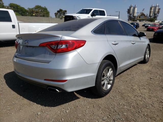 Photo 4 from auction – 2016 HYUNDAI SONATA SE with VIN 5NPE24AF6GH271703