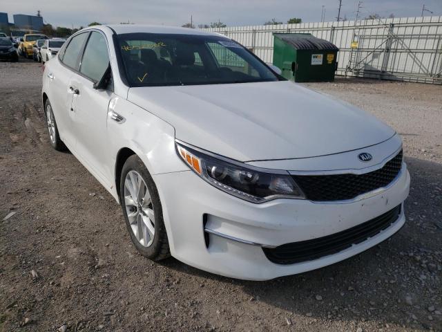 KIA OPTIMA EX 2018 with VIN 5XXGU4L32JG272680 - Photo from auction