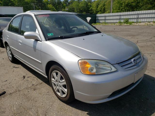 HONDA CIVIC EX 2003 with VIN 2HGES26813H540337 - Photo from auction