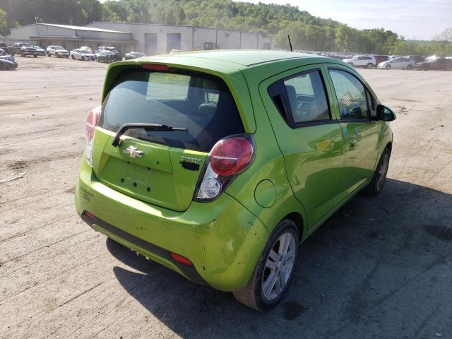Photo 4 from auction – 2014 CHEVROLET SPARK LS with VIN KL8CA6S95EC542976
