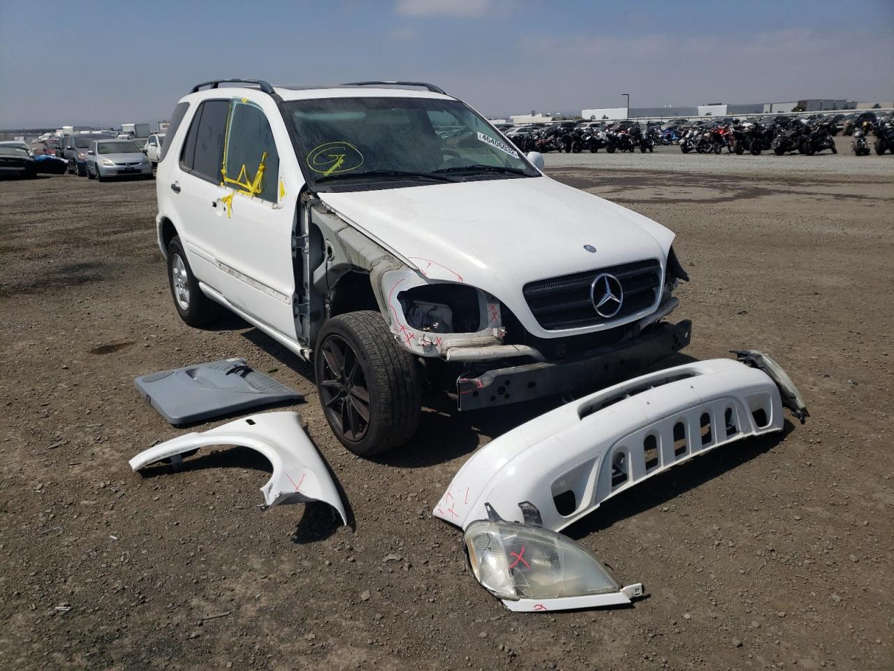 MERCEDES-BENZ ML 320 2000 with VIN 4JGAB54E1YA210559 - Photo from auction