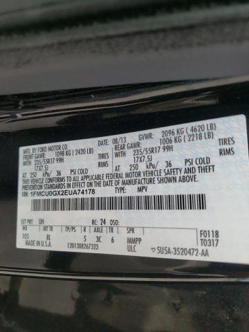 Photo 10 from auction – 2014 FORD ESCAPE SE with VIN 1FMCU0GX2EUA74178