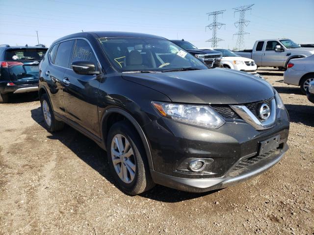 NISSAN ROGUE S 2015 with VIN KNMAT2MT5FP525213 - Photo from auction
