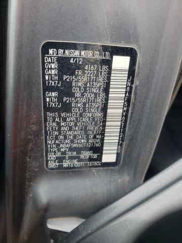 Photo 10 from auction – 2012 NISSAN JUKE S with VIN JN8AF5MV6CT121760