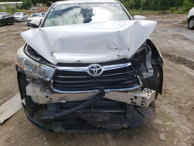 Photo 7 from auction – 2016 TOYOTA HIGHLANDER with VIN 5TDZARFH4GS018997