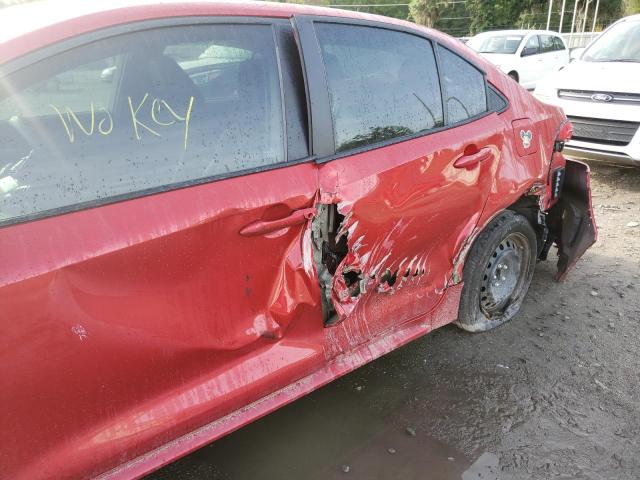 Photo 9 from auction – 2021 TOYOTA COROLLA LE with VIN 5YFEPMAE2MP215068