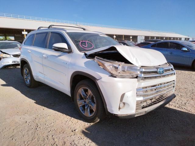 TOYOTA HIGHLANDER 2019 with VIN 5TDDGRFH1KS063882 - Photo from auction