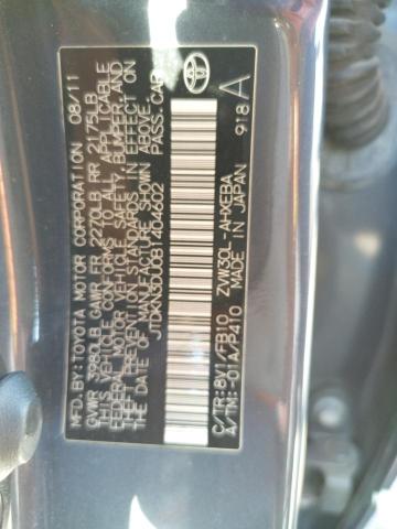 TOYOTA PRIUS 2011 مع رقم تعريف المركبة JTDKN3DU0B1404602 - صورة من المزاد
