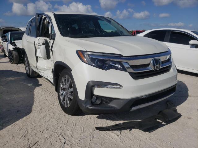 HONDA PILOT EXL 2019 with VIN 5FNYF5H59KB027488 - Photo from auction