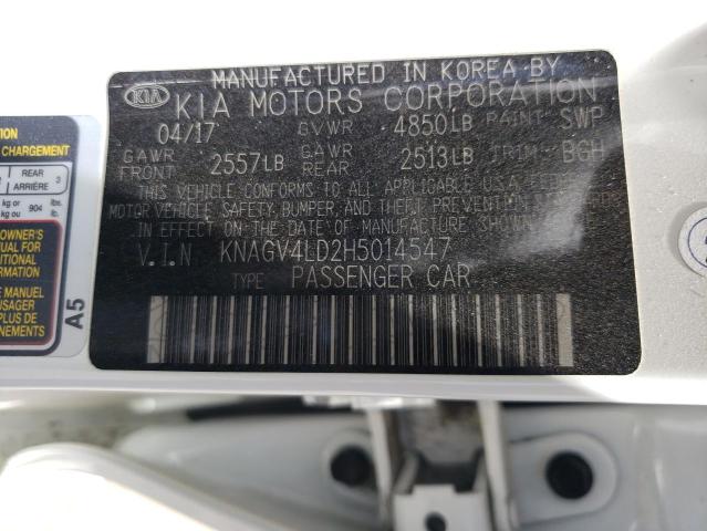 Photo 10 from auction – 2017 KIA OPTIMA PLU with VIN KNAGV4LD2H5014547
