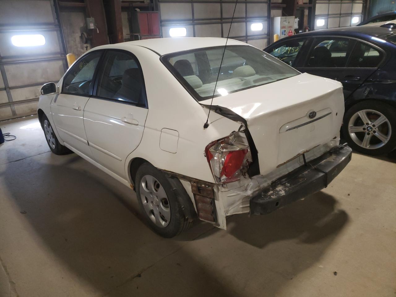 Photo 3 from auction – 2006 KIA SPECTRA LX with VIN KNAFE121065367996