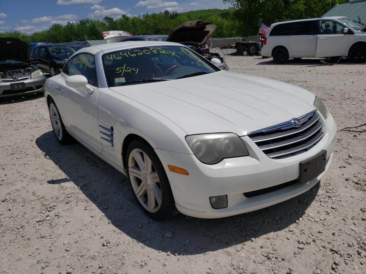CHRYSLER CROSSFIRE 2004 with VIN 1C3AN69L54X011549 - Photo from auction
