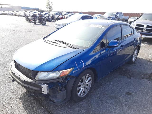 Photo 2 from auction – 2012 HONDA CIVIC EX with VIN 19XFB2F8XCE353239