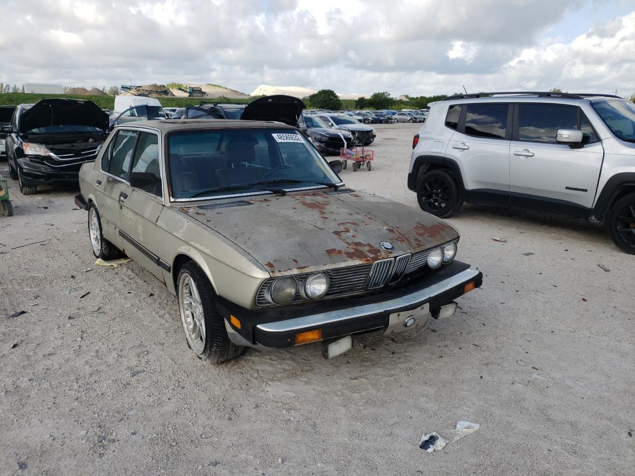 BMW 535 I 1987 with VIN WBADC7409H1716328 - Photo from auction