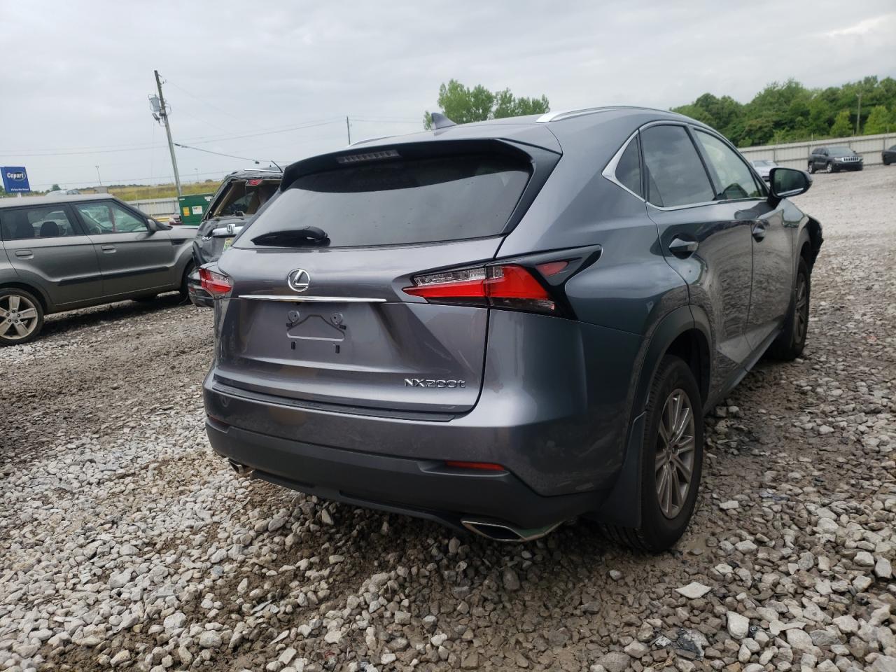 Photo 4 from auction – 2016 LEXUS NX 200T BA with VIN JTJBARBZ9G2073496