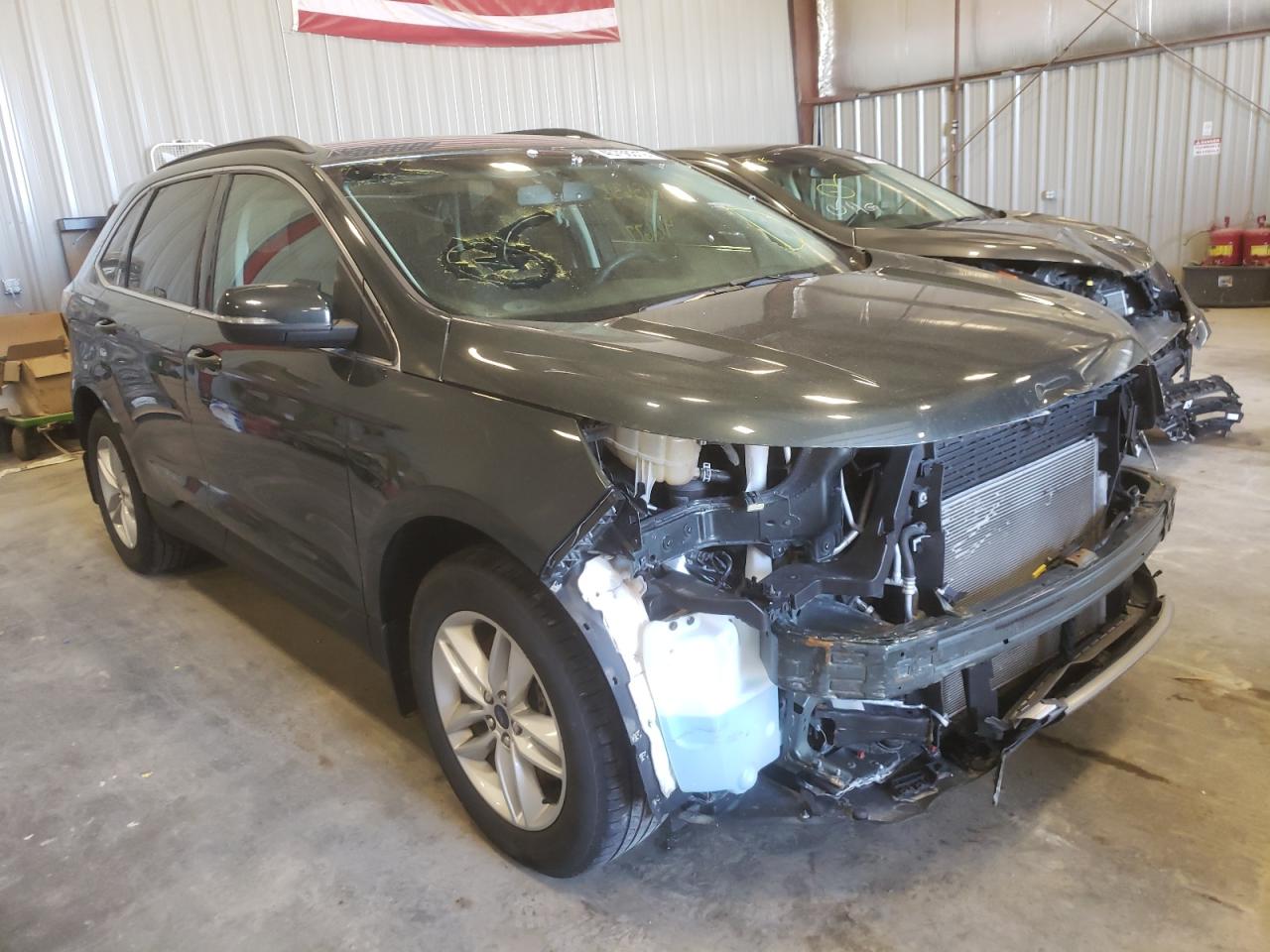 FORD EDGE SEL 2015 with VIN 2FMTK4J85FBC10213 - Photo from auction