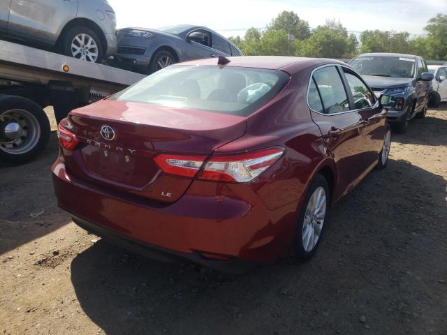 Photo 4 from auction – 2020 TOYOTA CAMRY LE with VIN 4T1C11AK2LU351145