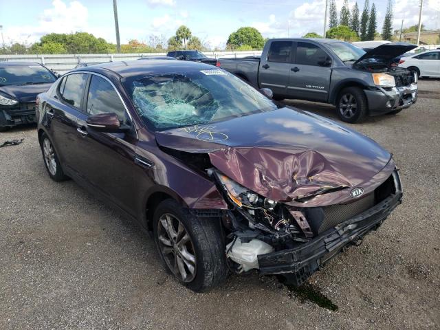 KIA OPTIMA EX 2012 with VIN 5XXGN4A72CG029828 - Photo from auction