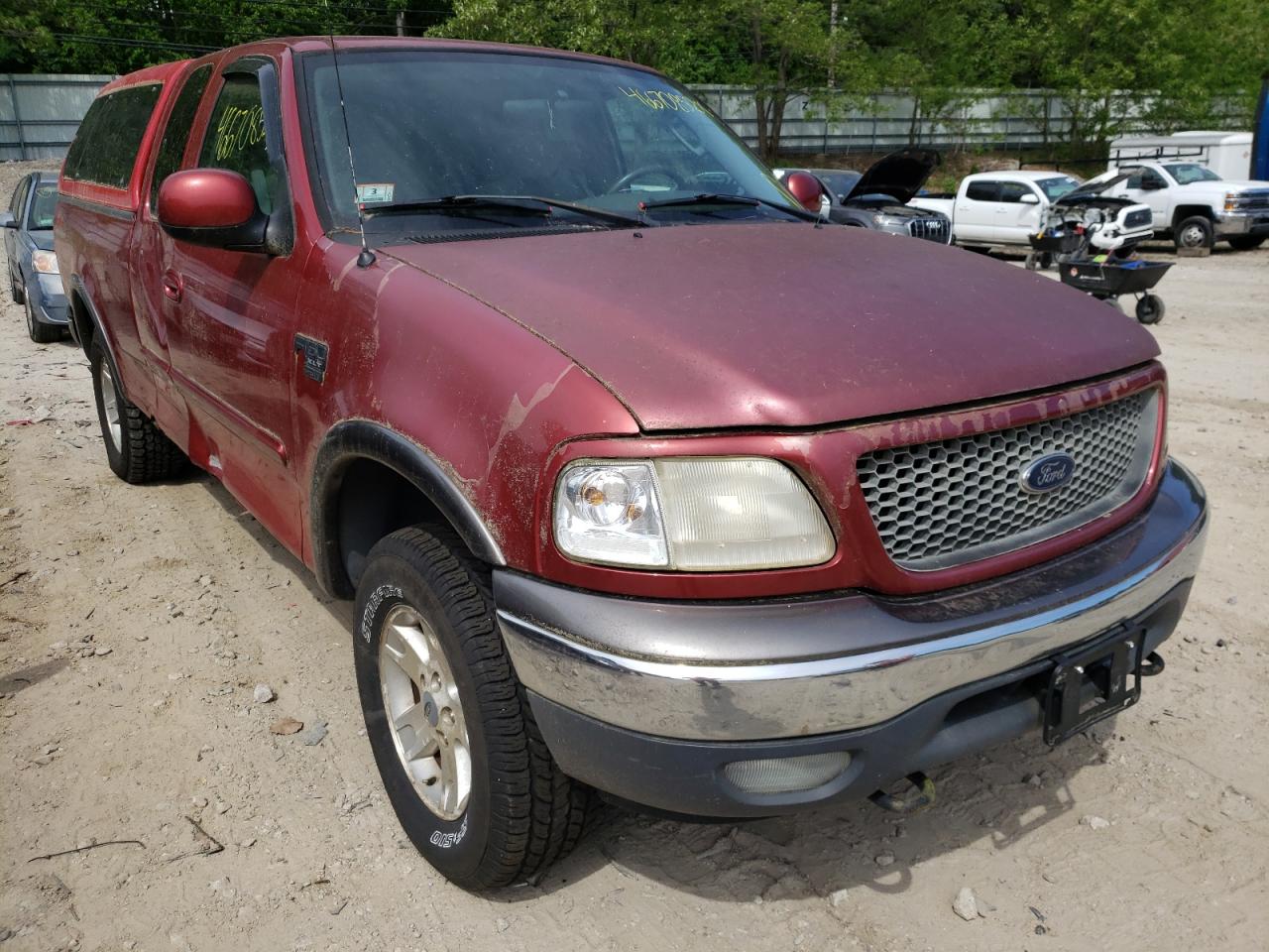 FORD F150 2003 with VIN 1FTRX18L03NB68459 - Photo from auction