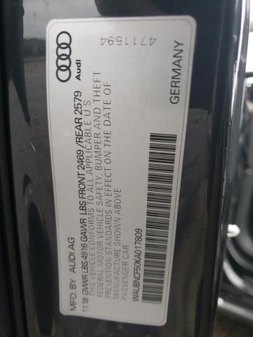 Photo 10 from auction – 2019 AUDI A5 PREMIUM with VIN WAUBNCF50KA017809