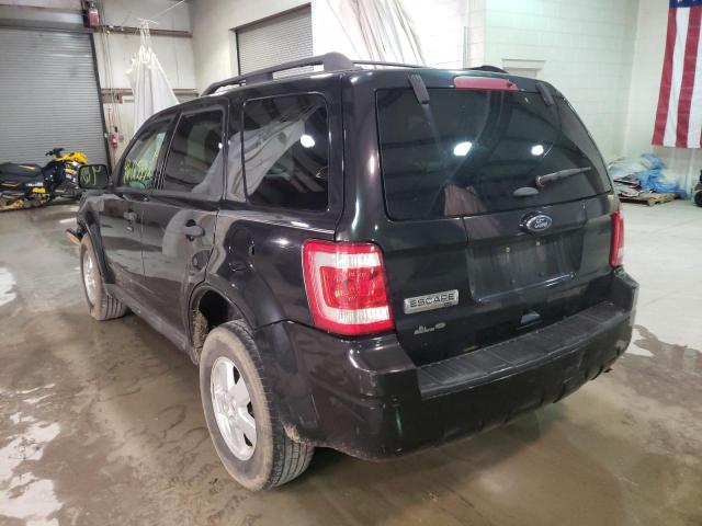 Photo 3 from auction – 2011 FORD ESCAPE XLT with VIN 1FMCU0D71BKC47037