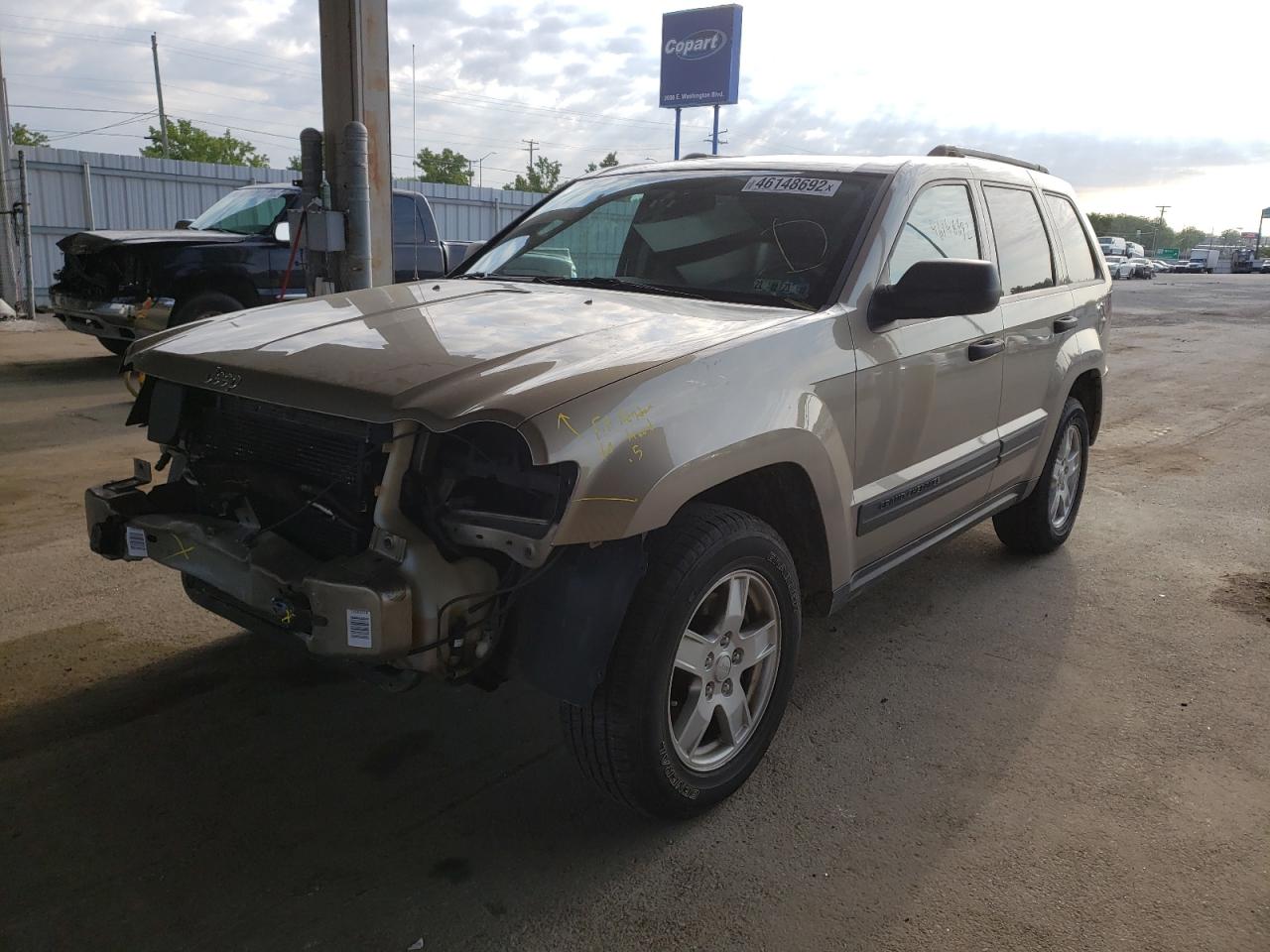 Photo 2 from auction – 2006 JEEP GRAND CHER with VIN 1J4GR48KX6C314970