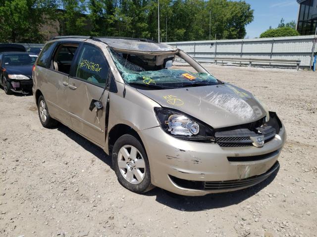 TOYOTA SIENNA CE 2004 with VIN 5TDZA23C34S134235 - Photo from auction