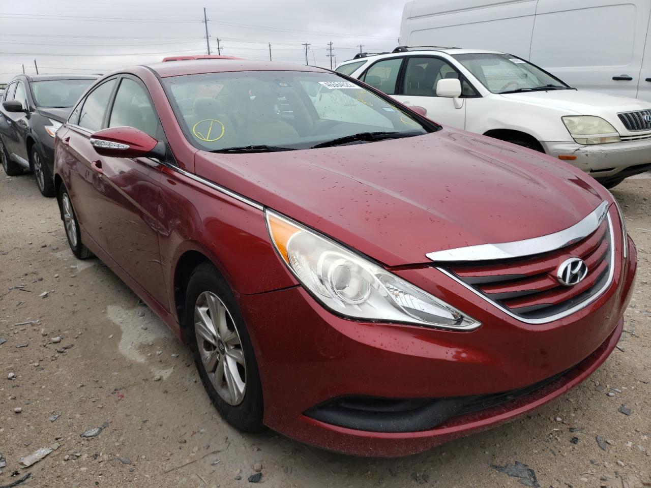 Photo 1 from auction – 2014 HYUNDAI SONATA GLS with VIN 5NPEB4AC2EH841456