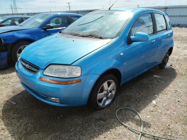 Photo 5 from auction – 2007 CHEVROLET AVEO BASE with VIN KL1TD66647B770076