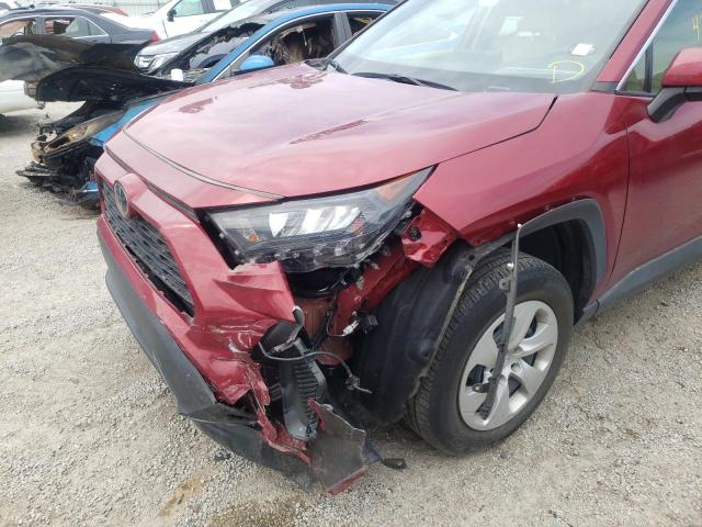 Photo 9 from auction – 2019 TOYOTA RAV4 LE with VIN 2T3K1RFV4KC032219