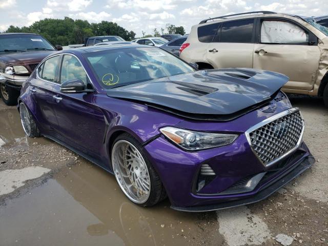 Photo 1 from auction – 2019 GENESIS G70 PRESTI with VIN KMTG34LEXKU026414