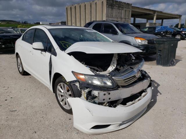 HONDA CIVIC EX 2012 with VIN 2HGFB2F86CH313097 - Photo from auction