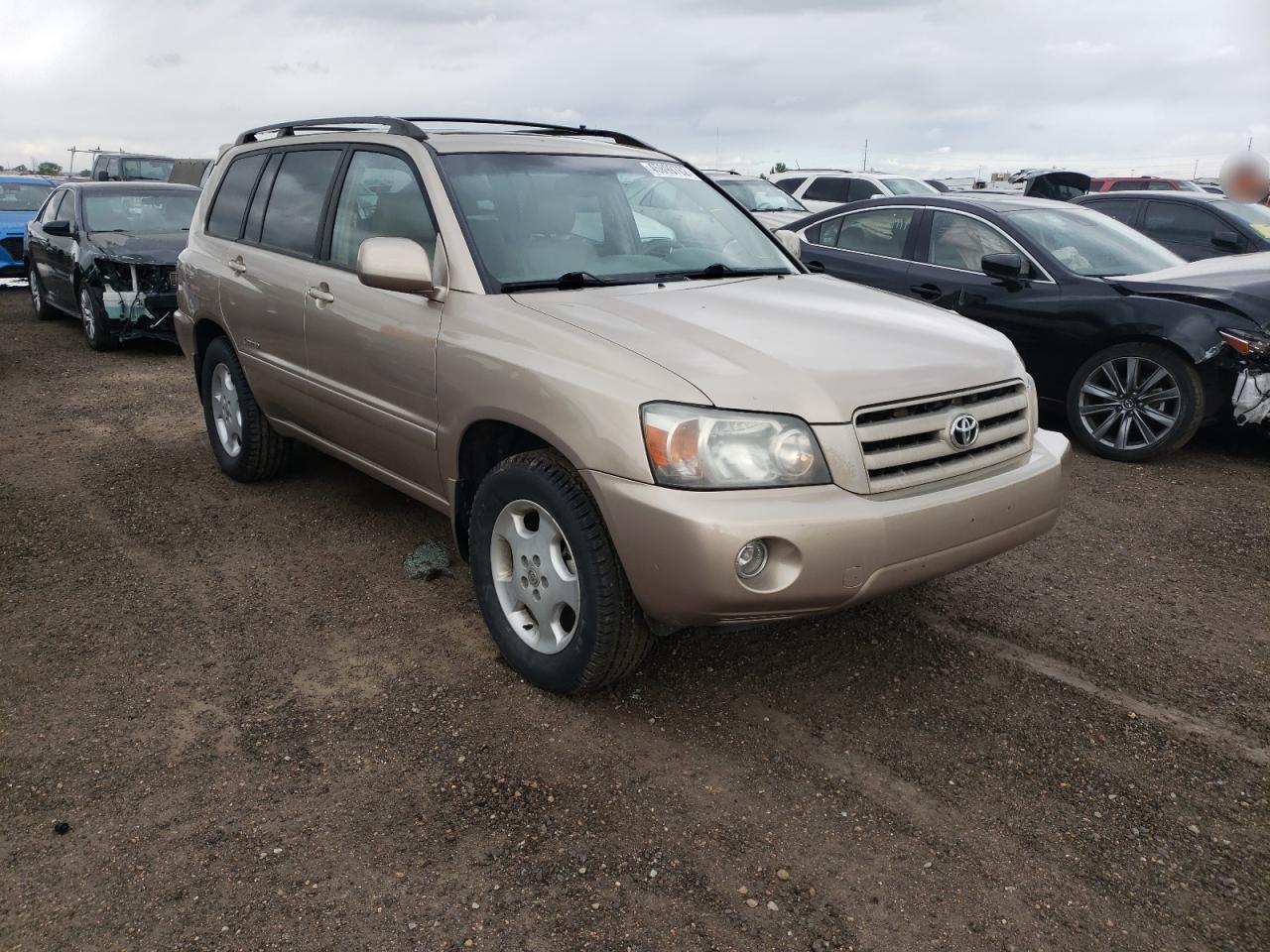 TOYOTA HIGHLANDER 2006 with VIN JTEEP21AX60185831 - Photo from auction