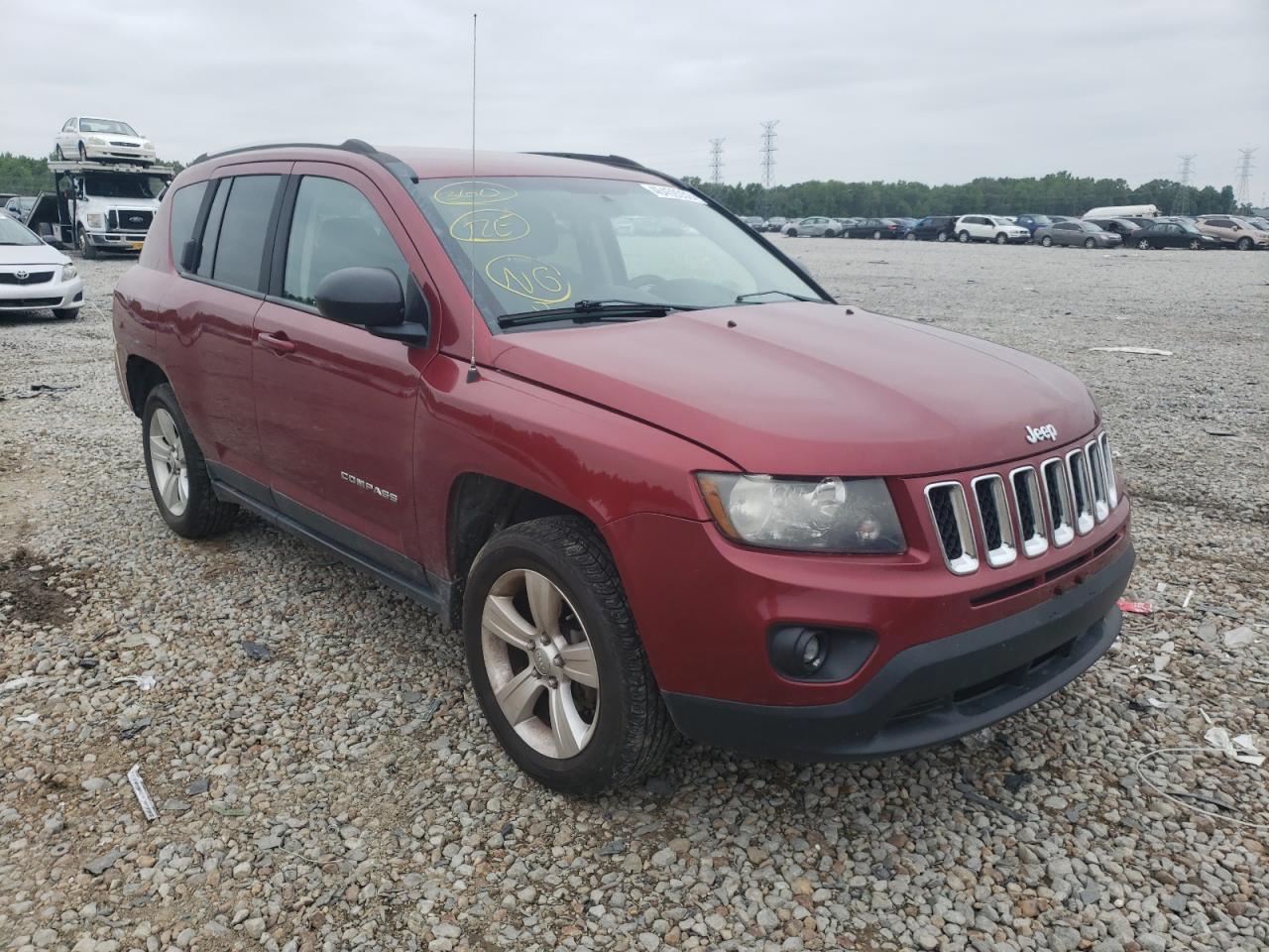 JEEP COMPASS SP 2014 with VIN 1C4NJCBA4ED577172 - Photo from auction