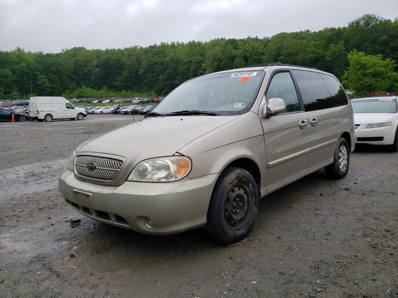 Photo 2 from auction – 2005 KIA SEDONA EX with VIN KNDUP131756629329