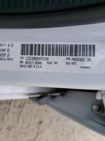 Photo 10 from auction – 2013 CHRYSLER 200 TOURIN with VIN 1C3CCBBB9DN723194