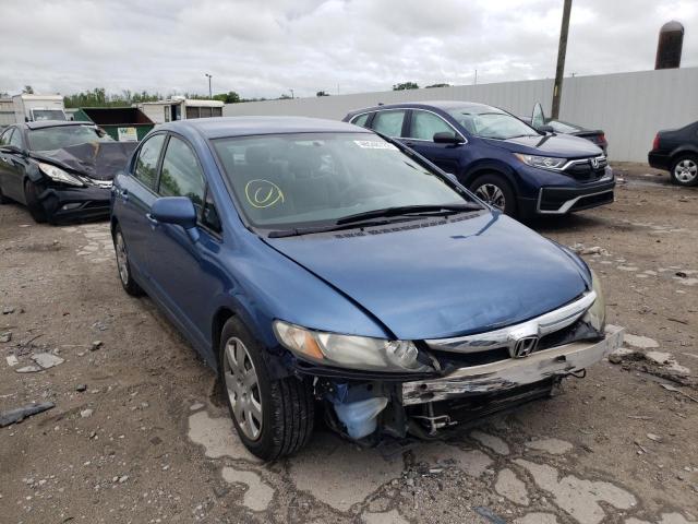HONDA CIVIC LX 2009 with VIN 19XFA16549E036293 - Photo from auction