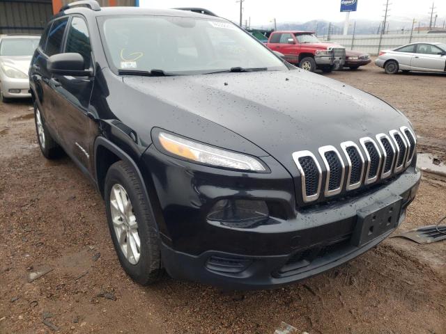 JEEP CHEROKEE S 2016 with VIN 1C4PJMAB2GW220153 - Photo from auction
