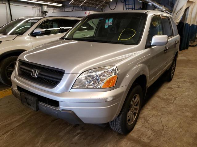 Photo 2 from auction – 2005 HONDA PILOT EXL with VIN 5FNYF18545B009705