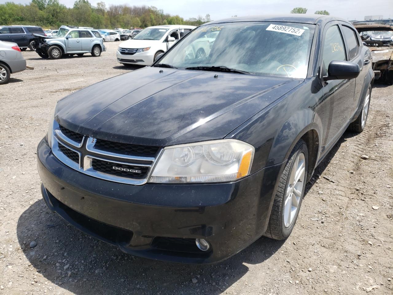 صورة رقم 2 من المزاد - 2011 DODGE AVENGER MA مع VIN 1B3BD1FG5BN587617
